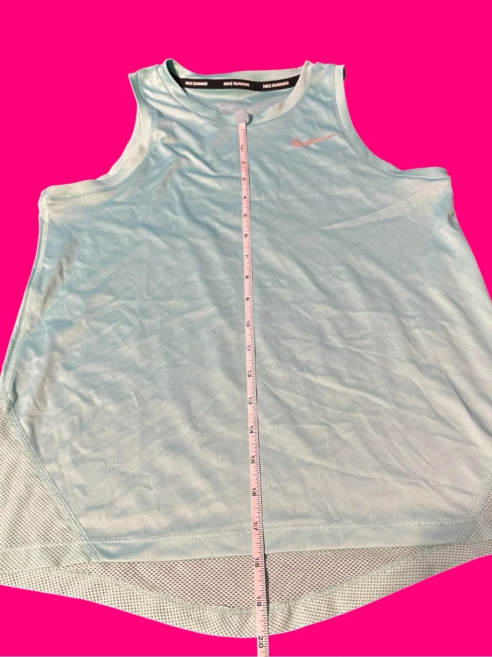 Nike Women’s Light Teal Athletic Tank Top